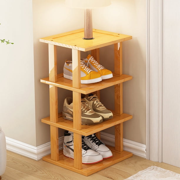 Estante para zapatos estrecho de 40/60/80CM soporte para zapatos que ahorra espacio para pasillo y esquina Hugtrwg Para estrenar