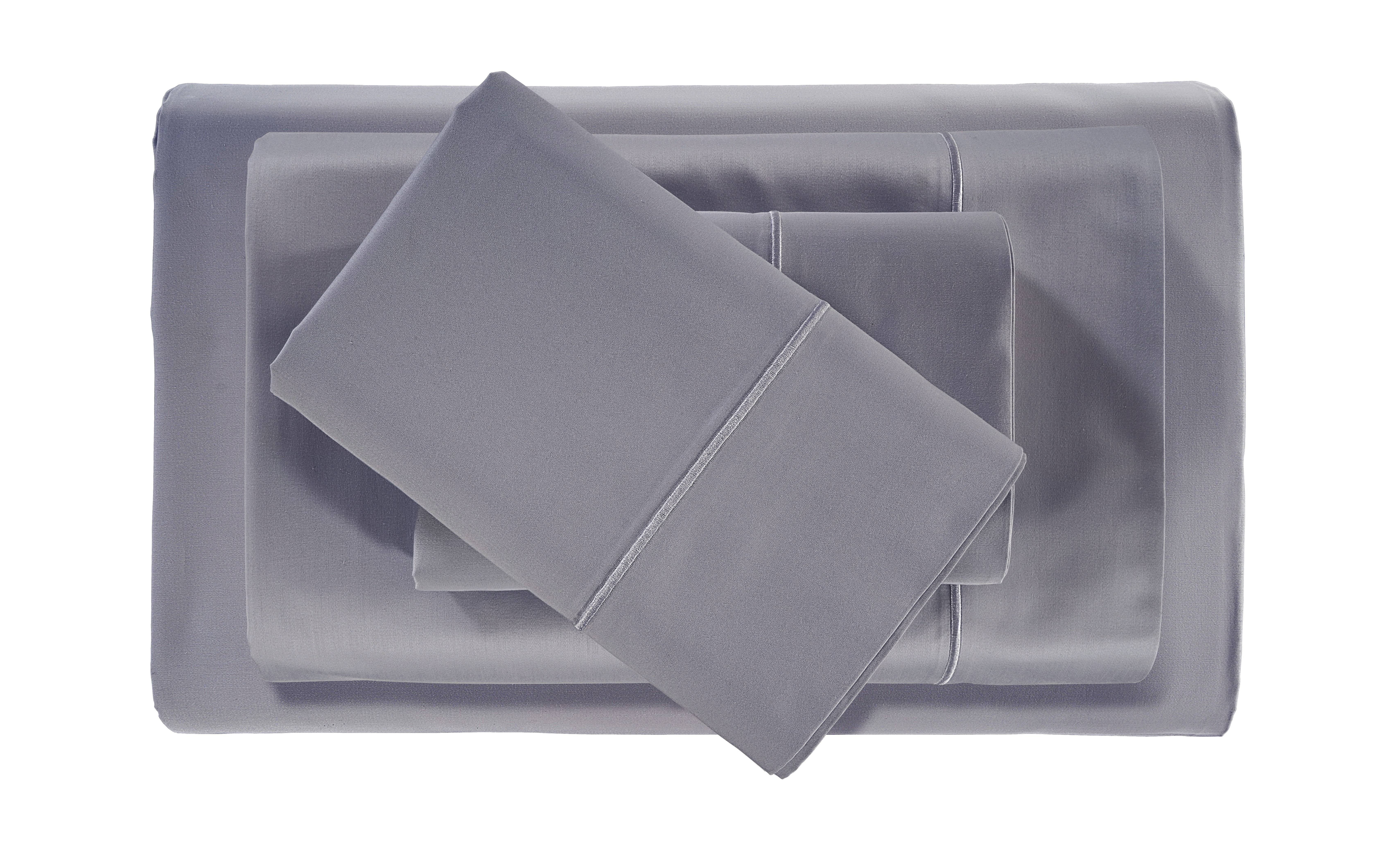 1000 Thread Count 100 Egyptian Cotton Solid 4pc Sheet set, King