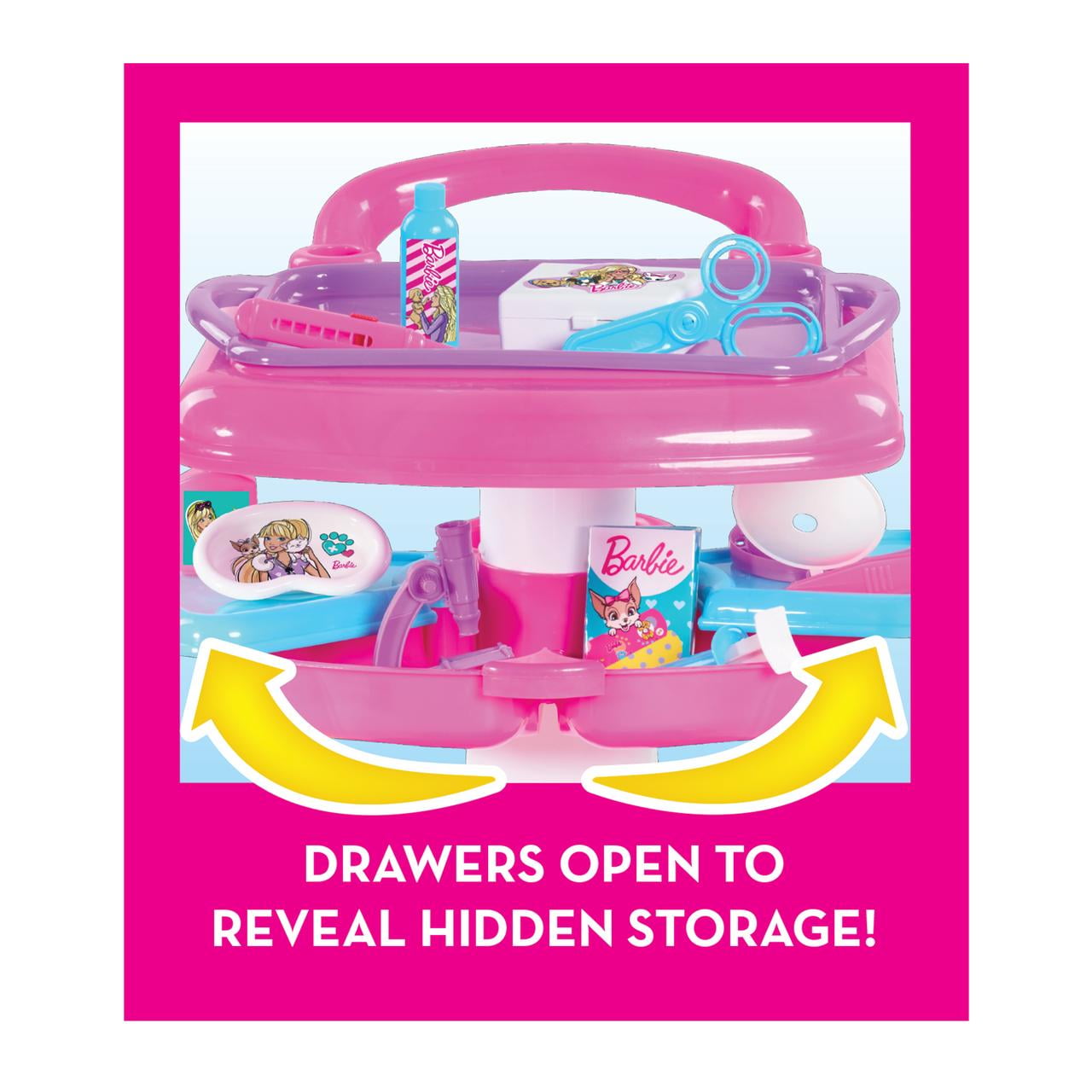 barbie pet care cart