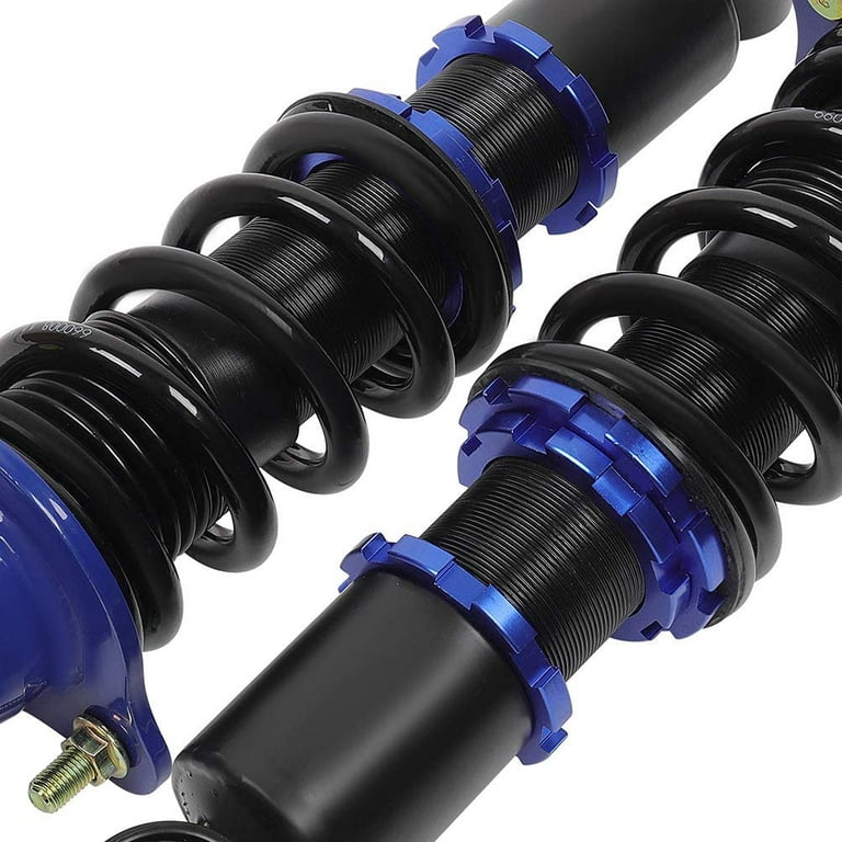 ECCPP Coilover Struts Spring Shocks Adjustable Height Coilovers Suspension  Struts Coil Spring Shocks and Struts Full Set Kits ECCPP Fit for 2002 2003 