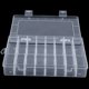 thumbnail image 4 of Caja de almacenamiento de plástico ajustable práctica con 3 compartimentos y 24 ranuras, 4 of 7