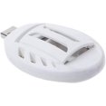 thumbnail image 4 of Repelente de mosquitos eléctrico portátil USB para senderismo, exteriores, verano, hogar, nuevo repelente de insectos blanco, 4 of 5