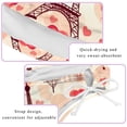 thumbnail image 3 of Eiffel Tower Valentine's Day Detachable Sponge Adjustable Strap Bikini Set Two-Pack Swimsuit Women Swimwear, 3 of 6