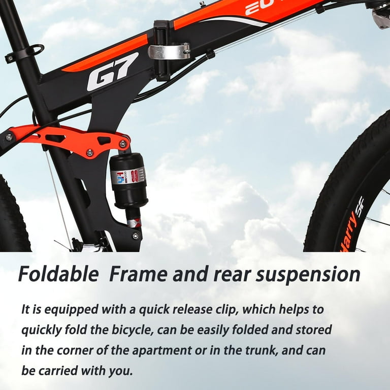 Folding Mountain Mens Mountain Bikes Amazon Full Suspension