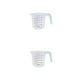 thumbnail image 3 of Naiovety Measuring Jug Convenient V-shaped Glass Baking Anti-skidding Graduated Handle Tools Nozzle Kitchen 500ml 2piezas, 3 of 6