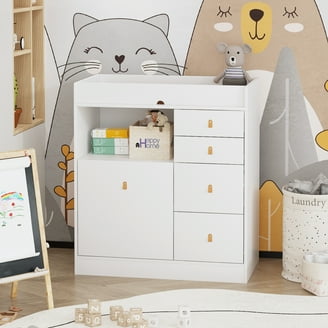 DaVinci Jenny Lind 3-Drawer Changer Dresser in Fog Grey - Walmart.com