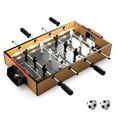thumbnail image 1 of Costway Game Room Size Football Table with Non-slip Handle 2 Footballs Realistic Players, 1 of 10