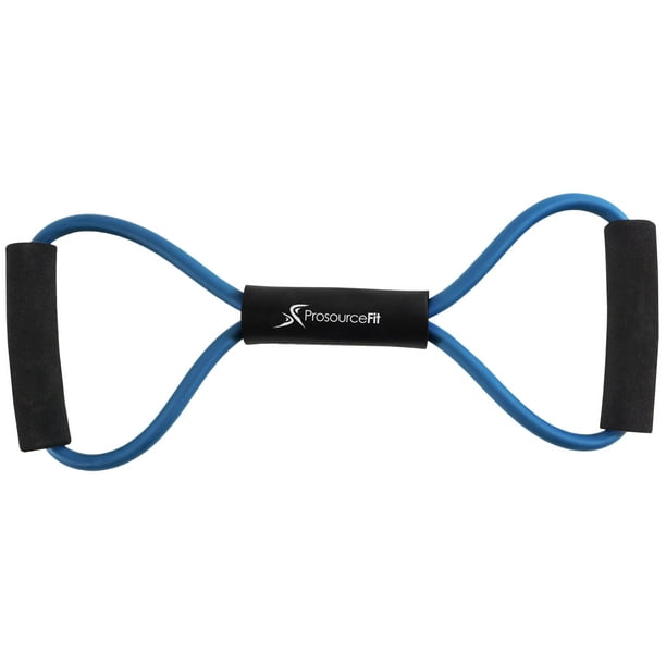 Prosourcefit Resistance Exercise Band Figure 8 Heavy Duty Workout Tube for Upper and Lower Body Exercise - Walmart.com