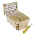 thumbnail image 1 of Extra Large Rock Candy Sticks: 18 Gold Crystal Rock Candy Sticks - Original Flavor - Individually Wrapped for Party Favors, Candy Buffet, Bridal and Baby Showers, Wedding Receptions and Anniversaries, 1 of 2