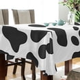 thumbnail image 4 of Yayeee Tablecloths for Rectangular Tables 54 x 54 inch Party Table Cover, Cow Spots, 4 of 6