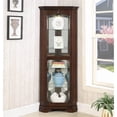 thumbnail image 2 of Coaster 5 Shelf Corner Curio Cabinet in Golden Brown, 2 of 6