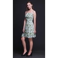thumbnail image 2 of Bimba Robe Soleil Mini à Taille Smockée pour Femmes Imprimée, Tenue de Fête d'Été pour les Vacances - Grand, 2 of 5