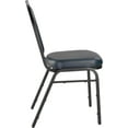 thumbnail image 5 of (Pack of 2) NPS 9200 Series Premium Vinyl Upholstered Stack Chair, Midnight Blue Seat, 5 of 7
