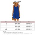 thumbnail image 2 of Vestido sin mangas, vestido plisado sin mangas con cuello redondo para mujer Vestido plisado sin mangas Vestido playero sin mangas Características mejoradas, 2 of 2