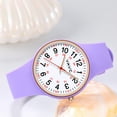 thumbnail image 2 of VAVC Nurse Watch Womens Silicone Watches Specifically Gifts for Medical Professionals 24Hr Big Dial 40MM, 2 of 4