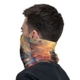 thumbnail image 6 of Face Mask Neck Gaiter Windproof Bandana Headwear Breathable Cover Outdoor Scarf, Astronaut Planet Space Galaxy Psychedelic, 6 of 7
