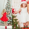 thumbnail image 7 of Kids Christmas Socks, 5 Pairs Girls Boys Xmas Holiday Crew Socks with Cartoon Pattern for 1-12 Years, 7 of 7