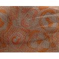 thumbnail image 5 of oneOone Georgette Viscose Orange Fabric Abstracts Dress Material Fabric Print Fabric By The Yard 42 Inch Wide, 5 of 5