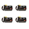 Venom Graphene 90C 4S 1500mAh 14.8V Drone Racing LiPo Battery x4 Packs - UNI 2.0