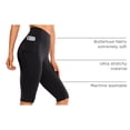 thumbnail image 4 of Calzas Capri CRZ YOGA para Mujer, Cintura Alta 33 cm, Negro XL, 4 of 5
