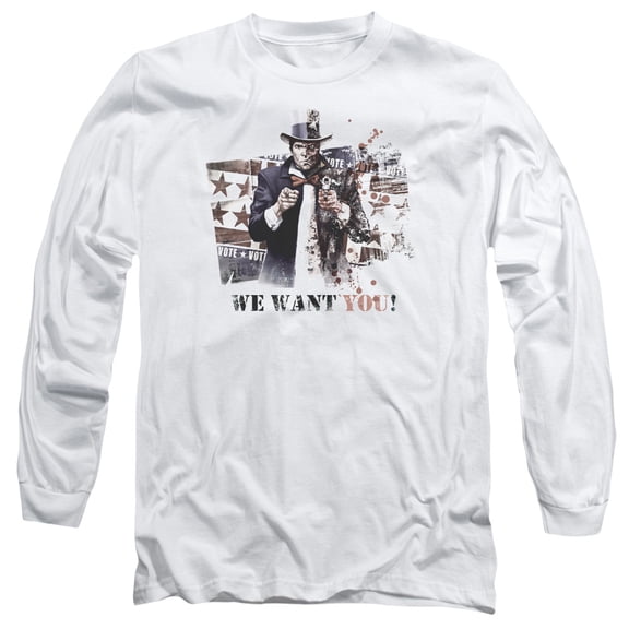 Arkham City - We Want You - Long Sleeve Shirt - XXX-Large