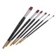 thumbnail image 4 of Juego de 6 Pinceles de Pintura Sunnimix Mango Corto Nylon Cabellos, 4 of 6