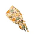thumbnail image 3 of Kamentoy Women Halloween Print Scrub Cap Soft Elastic Ponytail Hat Work Hat Hair Cover for Holiday Fall Headwear for Women Cosplay Party Casual, 3 of 6
