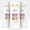 DOVE WOMENS DEO Even Tone Antiperspirant Deodorant for Uneven Skin Tone Restoring Powder Sweat Block for All-Day Fresh Feeling 2.6 oz 3 Count