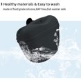thumbnail image 2 of Bolsa de silicona para premios de perro con clip, recipiente portátil para comida de perro para entrenamiento, práctico cierre magnético y clip para la cintura, silicona de grado alimenticio sin BPA -, 2 of 5