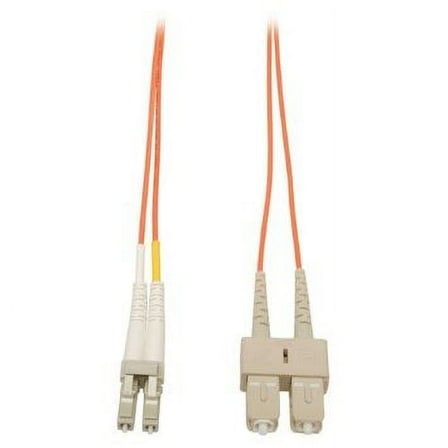 Tripp-Lite-N316-01M-Duplex-Multimode-62.5-125-Fiber-Optic-Patch-Cable-LC-SC---1M-3feet