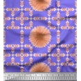 thumbnail image 1 of Soimoi Cotton Cambric Fabric Artistic Flower & Arrow African Print Fabric by the Yard 42 Inch Wide, 1 of 1