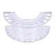 thumbnail image 1 of Organizador de brochas de maquillaje transparente, 1 of 6