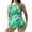 61 Green, variant on Feimerou Womens Plus Size Swimsuits with Boyshorts Tummy Control Modest Floral Printed Two Piece Tankini Bathing Suits Athletic Swimwear Sale