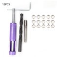 thumbnail image 1 of Yazoeia Kit de Réparation de Filetage en Fil d'Acier Inoxydable 18 Pcs (M12*1.0) GY228-69879, 1 of 10