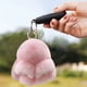 thumbnail image 2 of Llavero de Coche Suave Conejo Pompom, Colgante Hecho a Mano de Piel Falsa de 10 cm Llavero Lindo, 2 of 7