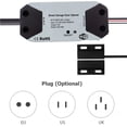 thumbnail image 1 of Ouvre-porte de Garage Aoresac Intelligent Wi-Fi Tuya Smart Life Application Télécommande Heure Commande Vocale Réseaux 2,4 GHz Contrôleur de Garage Intelligent Compatible avec Alexa / Assistant à Domicile, 1 of 7