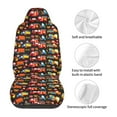thumbnail image 5 of Sikiie Construction Truck Car Seat Protector 2 Pack Car Seat Cushion Mat, Car Seat Covers for SUV, Truck, Van, 5 of 7