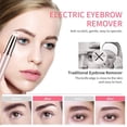 thumbnail image 2 of Nuevo diseño, recortador eléctrico de cejas, maquillaje, depiladora de cejas sin dolor, Mini afeitadora, maquinilla de afeitar, removedor de vello Facial portátil para mujeres Tan Jianjun unisex, 2 of 2