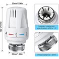thumbnail image 2 of Válvula termostática de radiador ACTIVE cabezal de termostato 4 piezas M30 X 1,5, 2 of 2
