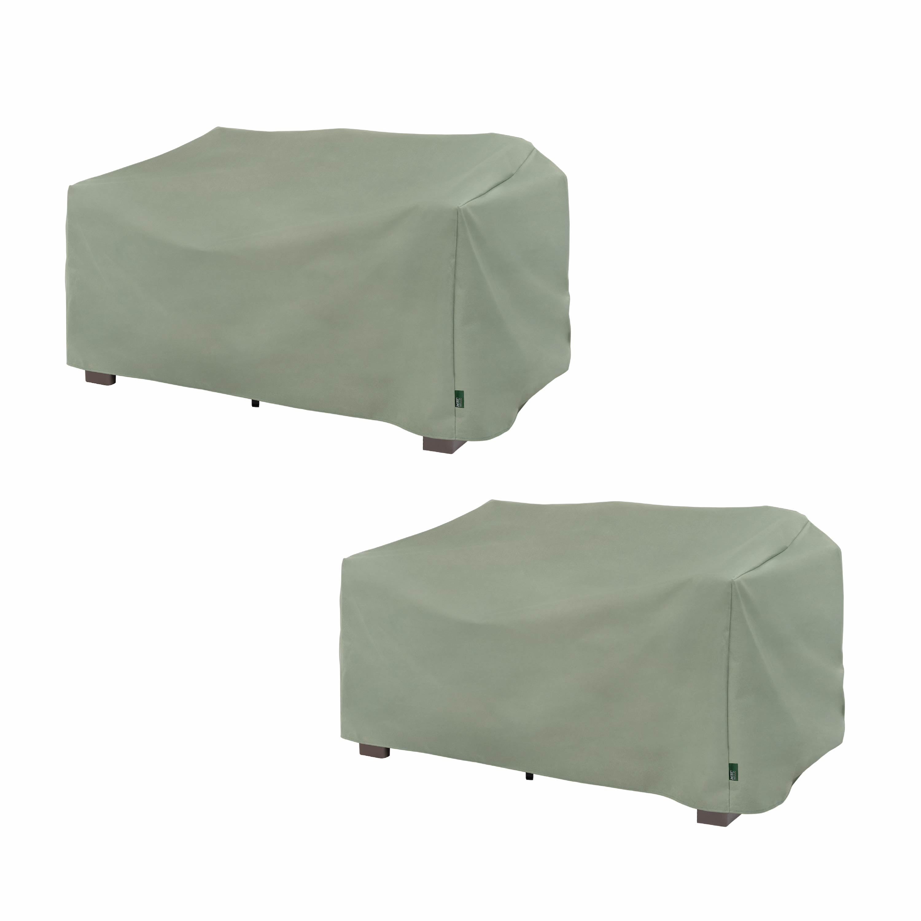 Modern Leisure Basics Patio Loveseat Cover, Small, 55"L x 33"W x 38"H