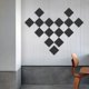 thumbnail image 5 of Pegatina de pared de espejo extraíble, autoadhesiva, cuadrada, para decorar paredes. Los 9cmx9cm, 5 of 9