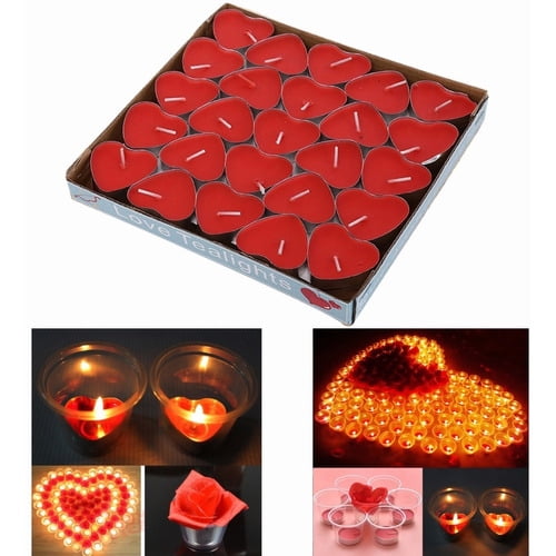 Rojo50pz Velas De Te Flotantes Corazón Rosas Tea Light Aromática esquí esquí Gafas de esquí