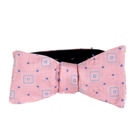 BuyYourTies - FBTZ-486 - Mens Aficionado Self Tie Bow Tie - Pink