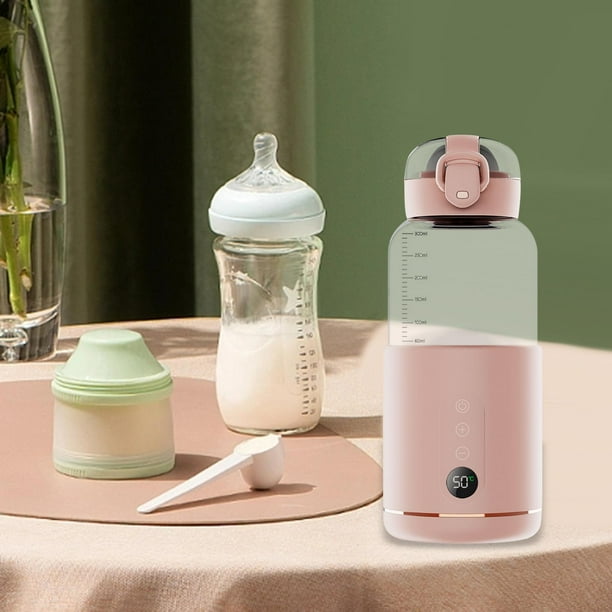 Lipstore Milk Warmer Traveling Electric Kettle Electric For Shopping Airplane Camping Pink Pink 21cmx8.6cm