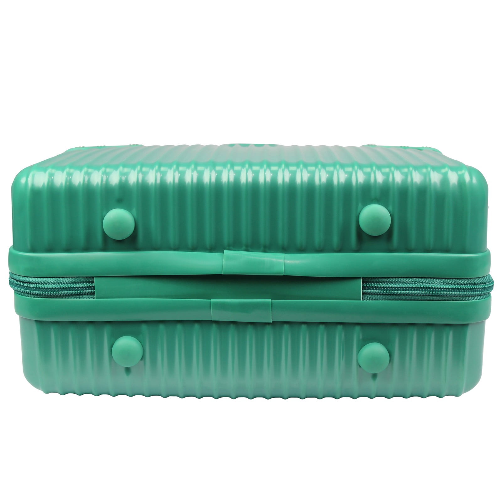 World Traveler Highways 2-Piece Hardside Carry-On Spinner Luggage Set - Green