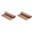 Khaki 2PCS, variant on High Temperature Linoleum Baking Mat Manufacturers Direct Oven Non Stick Baking Linoleum
