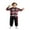 Red-C, variant on 1-6T Kid Toddler Boy Outfits Plaid Hoodied T-shirt Tops +Casual Pants Fall Winter Clothes Set
