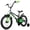Black Green, variant on Hykolity 20 Inch Kids Bike for Boy Age 6–12, Kids Bicycle Fits Rider 48–62 Inch, BMX-Style Child Sport Bike with Rear Coaster Brake Front Handbrake