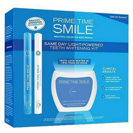 Prime Time Smile Same Day Light-Powered Teeth Whitening Kit