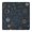 White-194, variant on Fitted Tablecloth Gothic Cosmic Lunar Night Starry Art Style, Waterproof Vinyl with Elastic Edge, Backed for Indoor and Patio